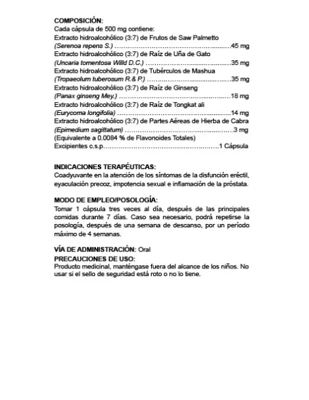Suplemento para testosterona - Testo Viril