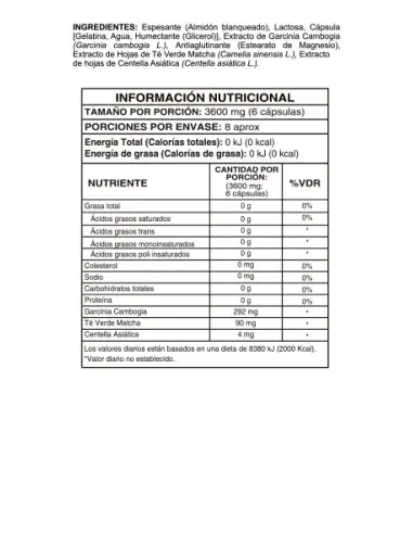 Quema Calorías - By Pass Capsulas