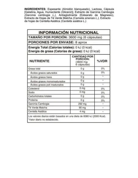 Quema Calorías - By Pass Capsulas
