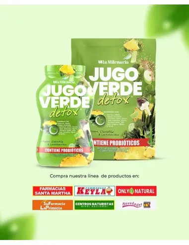 Jugo Verde Detox - Desintoxicación... Jugo Verde Detox - Desintoxicación...